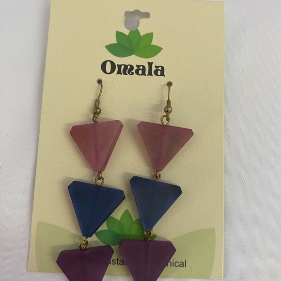 Omala Earrings from Natural Materials (ED) - Picture 1 of 7